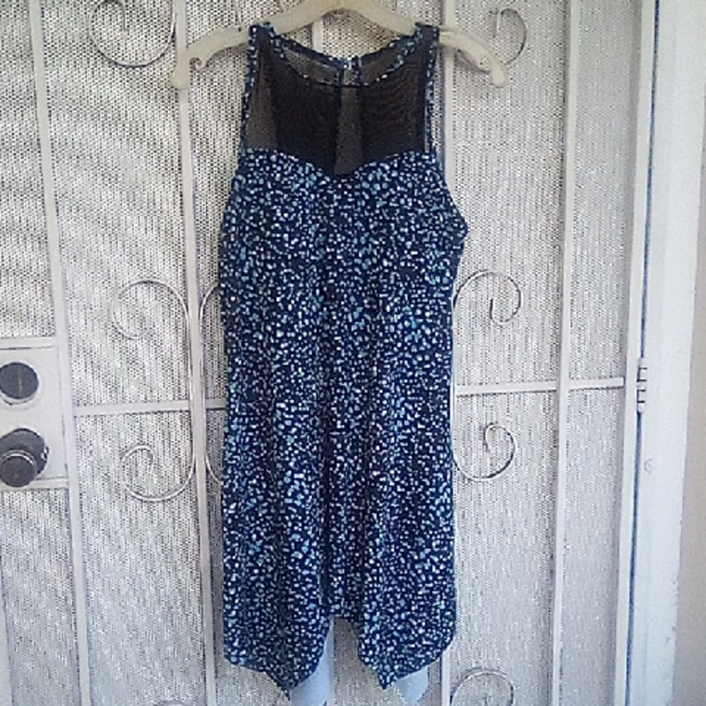 Ladies Swimming Suit Dress Size 14 In Mint Condition.